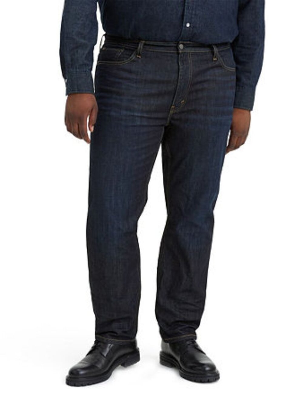 Levi’s Men’s Big Tall 541 Athletic Fit Jeans The Rich Waterless, 44W x 34L, Blue